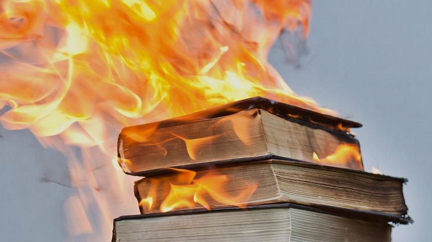 Какую книгу сжег